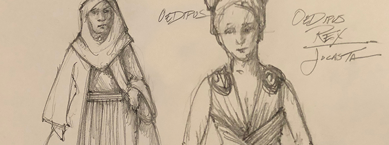 Power and Symbolism Designing the Costumes of OEDIPUS REX  Court Theatre