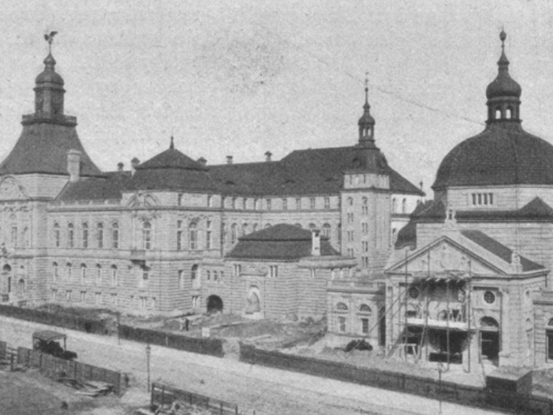 The main building of The Universität der Künste Berlin (also known as the Berlin University of the Arts), in 1902. This is where Marthe and Anna would have gone to school.